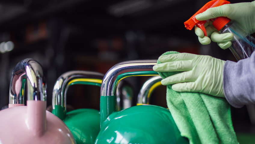 5 мест в спортивном клубе, которые нужно содержать в исключительной чистоте