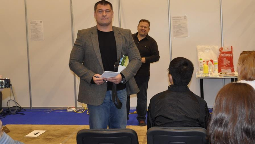 Импел Гриффин на выставке «Примус Экспо 2013»