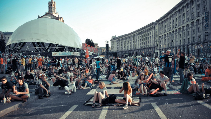 Итоги клинингового обслуживания Фан- Зоны в г. Киеве