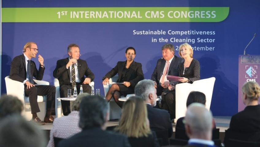 Импел Гриффин на Немецкой клининговой выставке CMS 2013