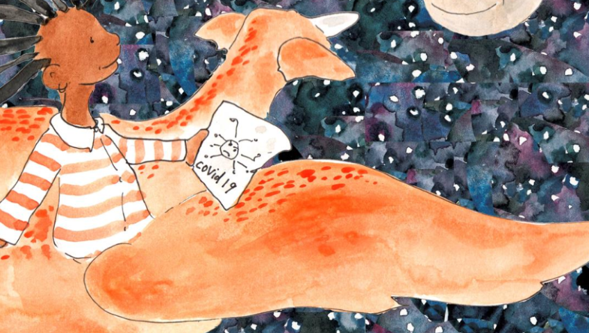 «Ты – мой герой». Новая книга, которая поможет деткам справиться с тревогой в условиях COVID-19.