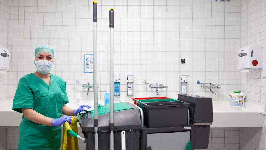 Клининг в медицинских учреждениях: передача на аутсорсинг