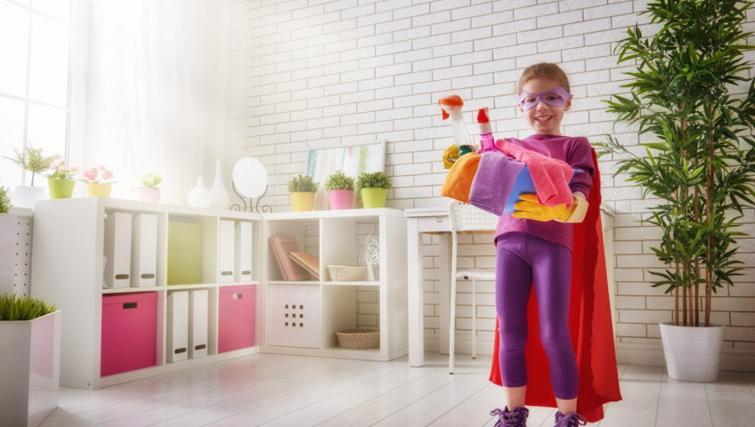 8 прийомів, як перетворити прибирання в захоплююче для дітей заняття