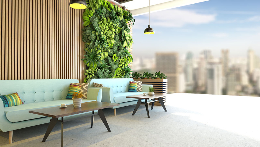 Тренды в озеленении офисных помещений: говорим и показываем